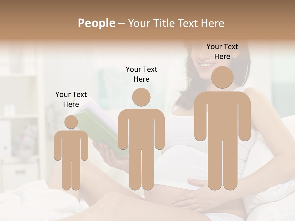 Reading Young Looking PowerPoint Template