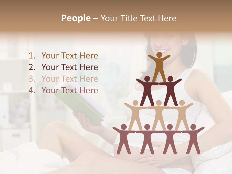 Reading Young Looking PowerPoint Template