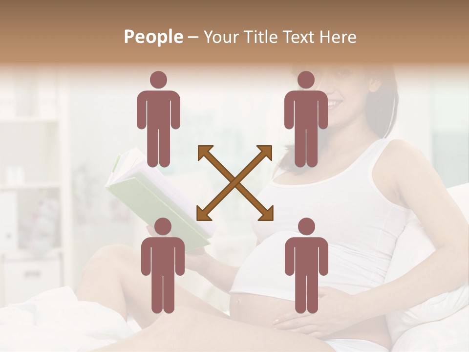 Reading Young Looking PowerPoint Template