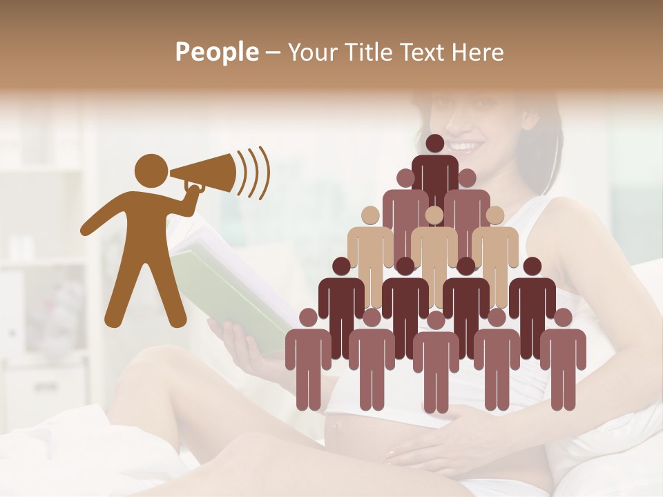 Reading Young Looking PowerPoint Template