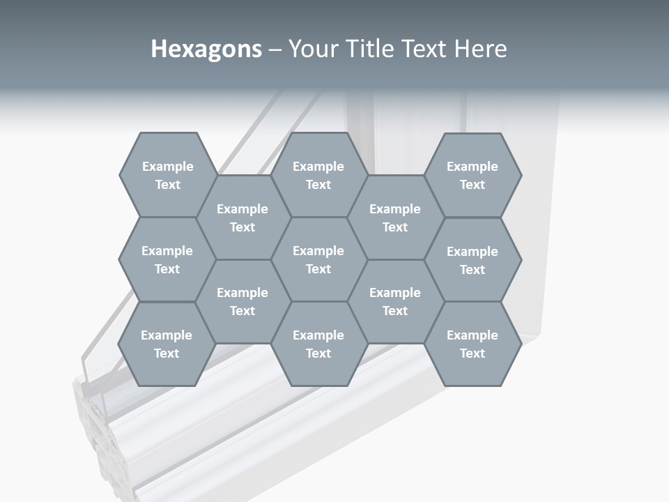 Away Insulation Windowpane PowerPoint Template