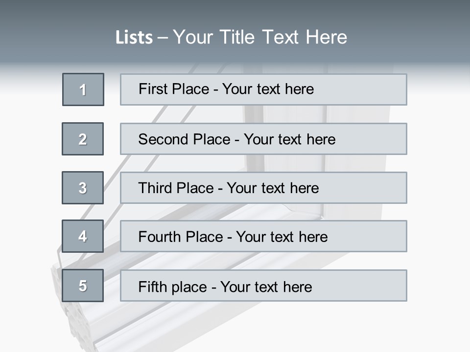 Away Insulation Windowpane PowerPoint Template