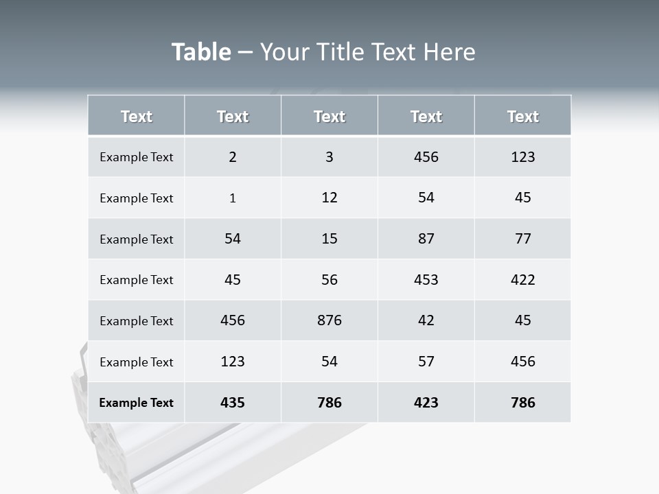 Away Insulation Windowpane PowerPoint Template