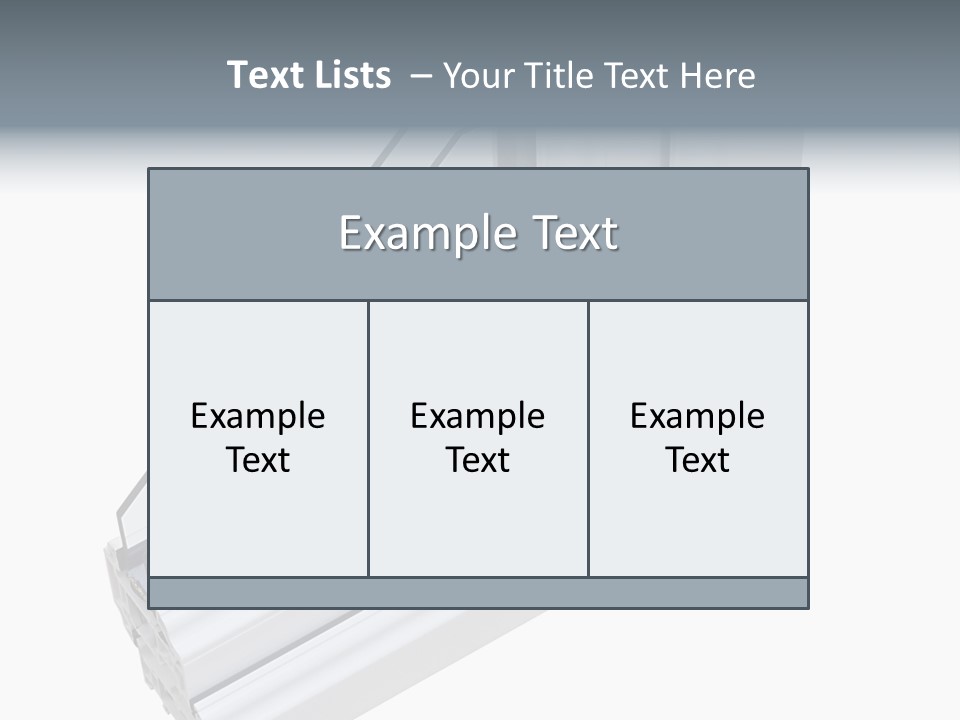 Away Insulation Windowpane PowerPoint Template
