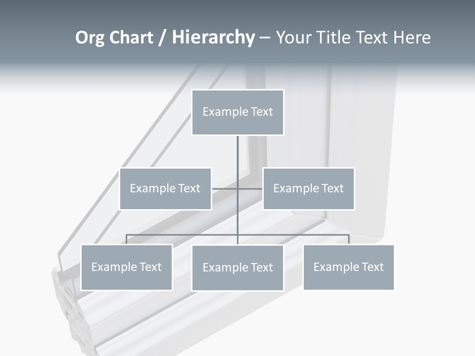 Away Insulation Windowpane PowerPoint Template