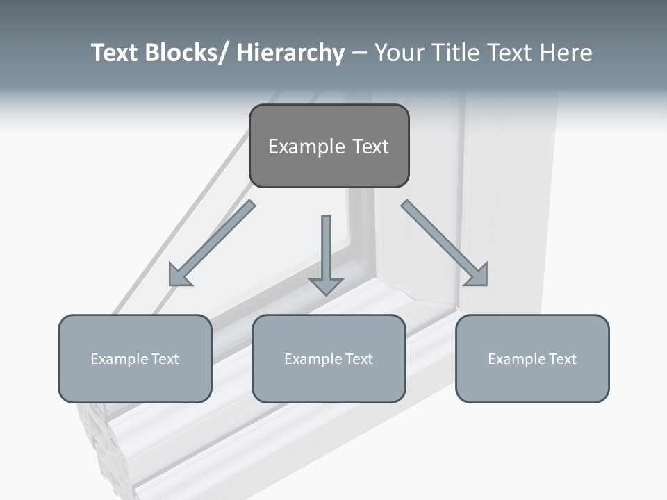 Away Insulation Windowpane PowerPoint Template