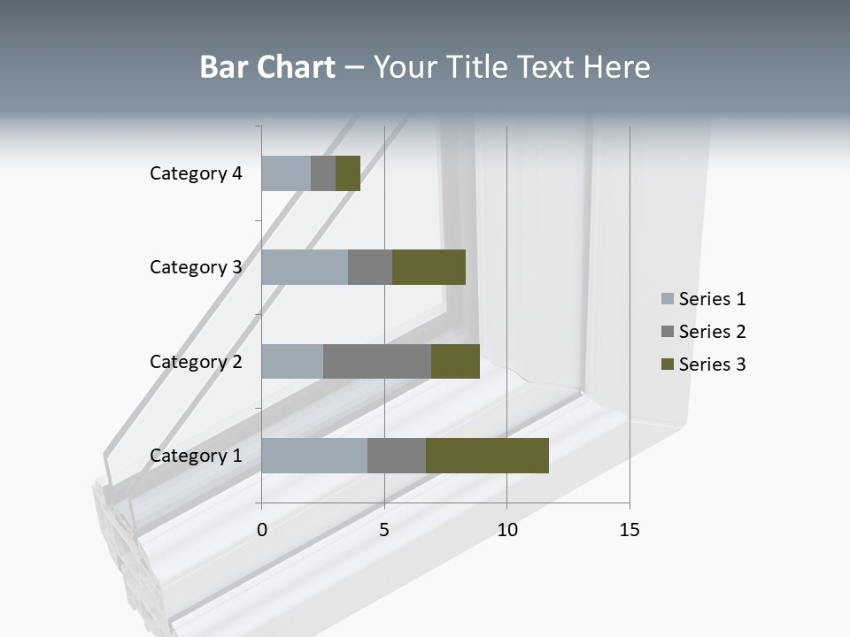 Away Insulation Windowpane PowerPoint Template