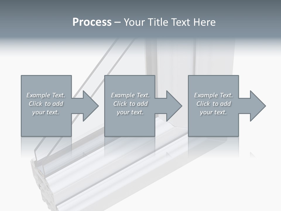 Away Insulation Windowpane PowerPoint Template