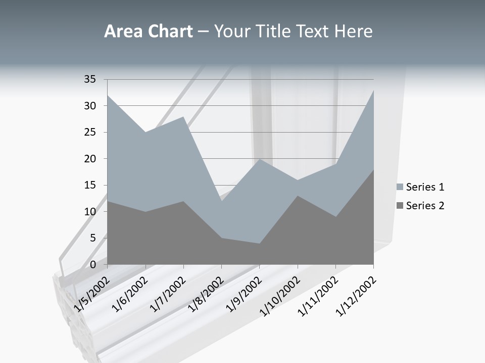 Away Insulation Windowpane PowerPoint Template