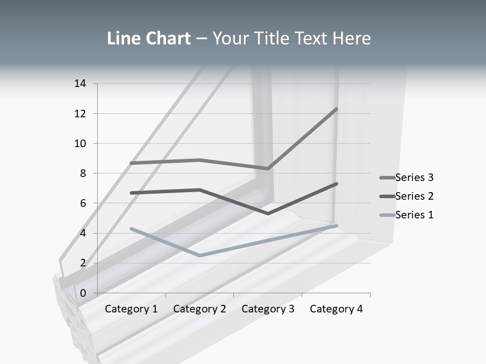 Away Insulation Windowpane PowerPoint Template
