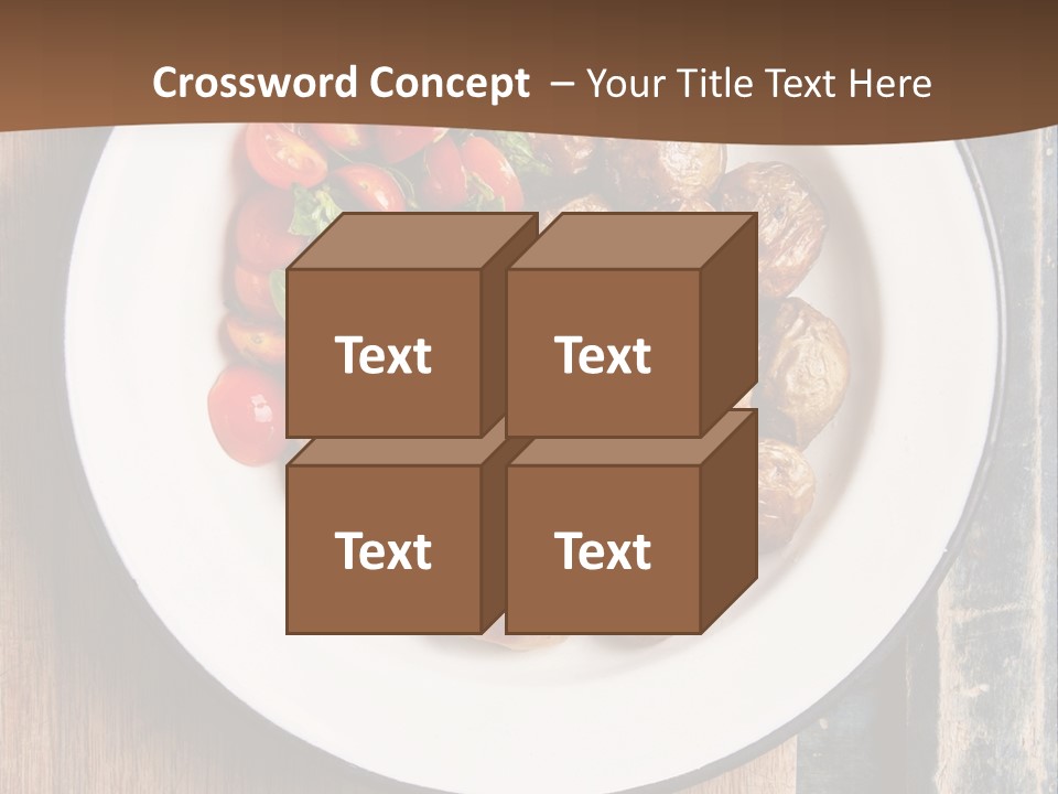 Dinner Boiled Ripe PowerPoint Template