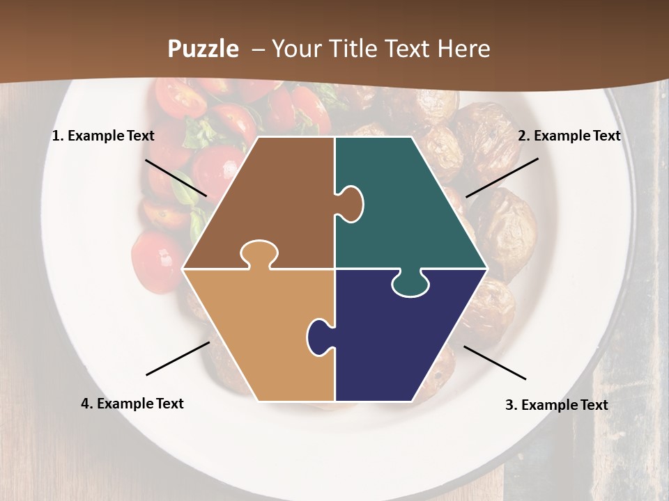 Dinner Boiled Ripe PowerPoint Template