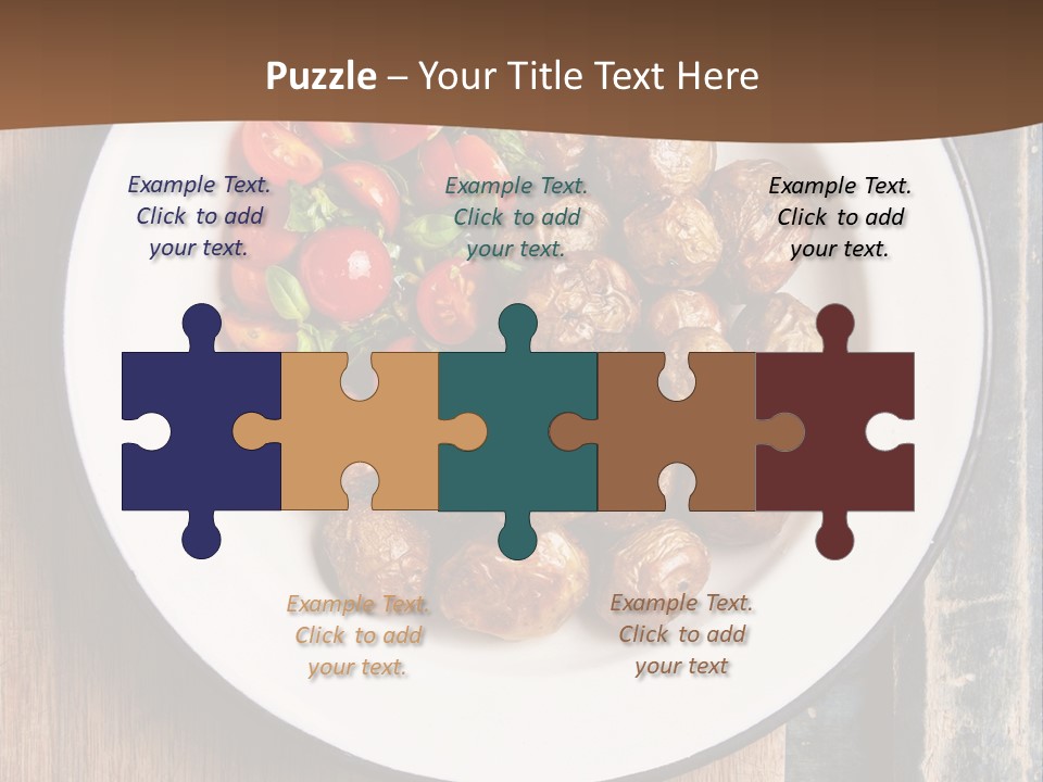 Dinner Boiled Ripe PowerPoint Template