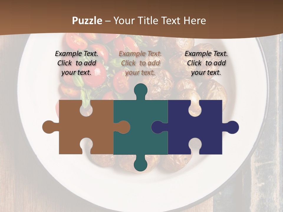 Dinner Boiled Ripe PowerPoint Template