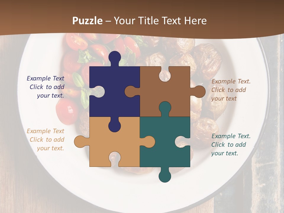 Dinner Boiled Ripe PowerPoint Template