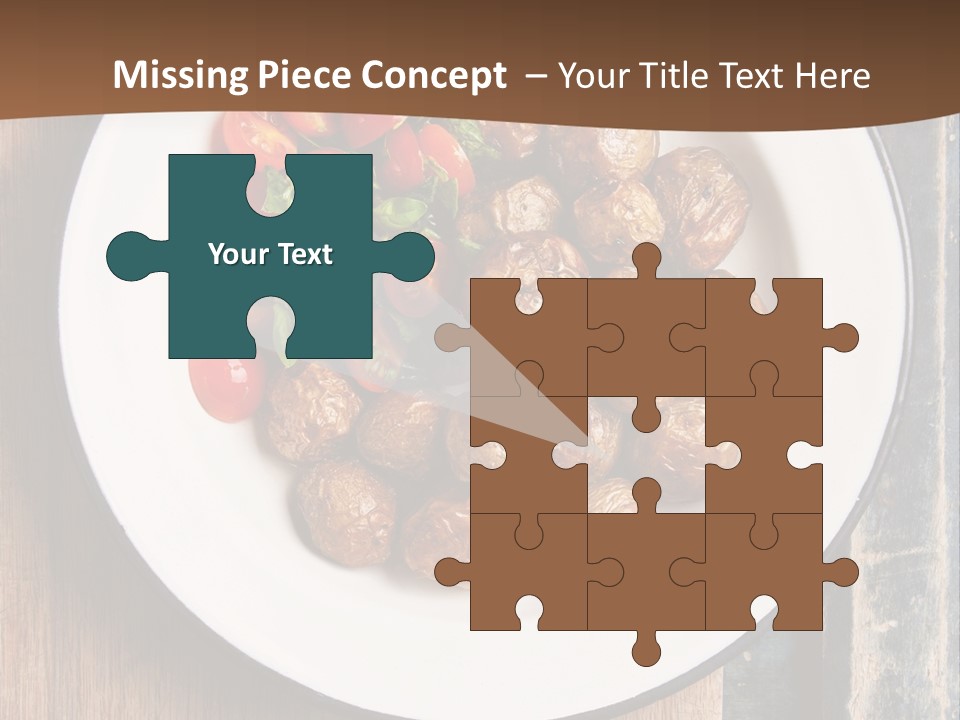 Dinner Boiled Ripe PowerPoint Template