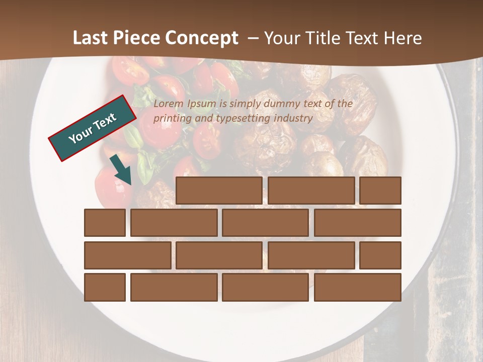 Dinner Boiled Ripe PowerPoint Template