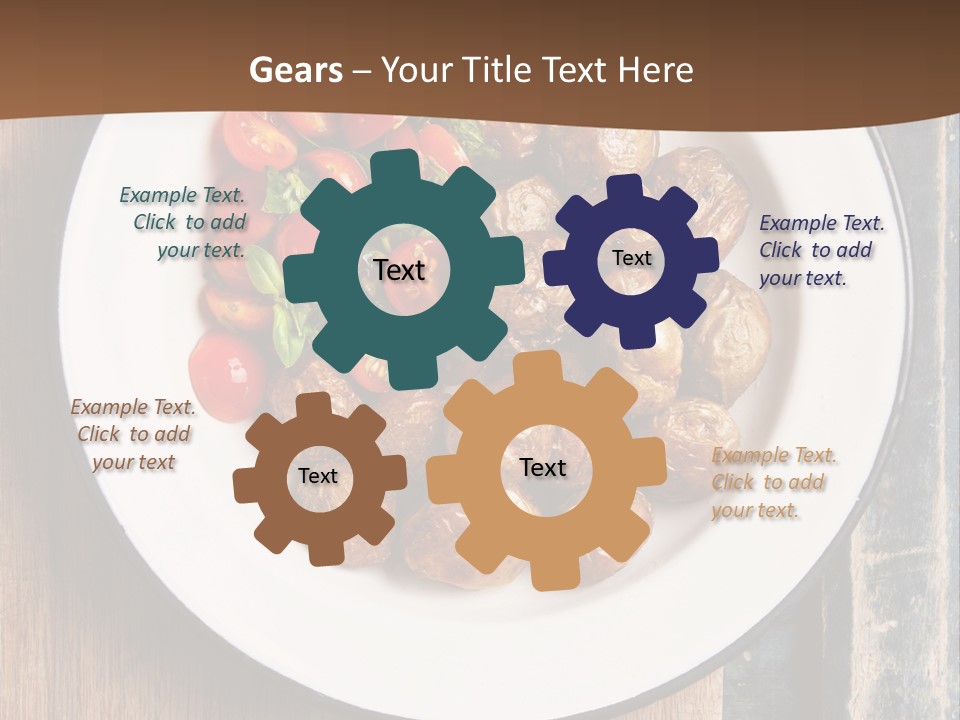 Dinner Boiled Ripe PowerPoint Template