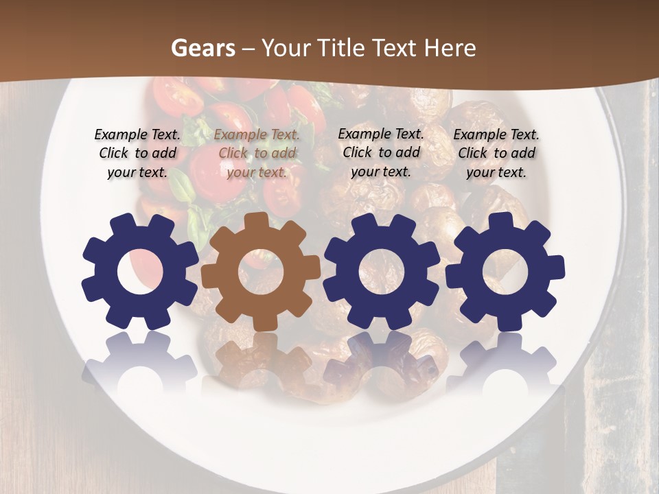 Dinner Boiled Ripe PowerPoint Template