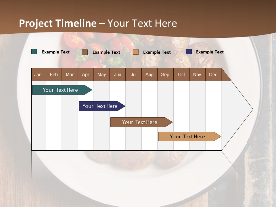 Dinner Boiled Ripe PowerPoint Template