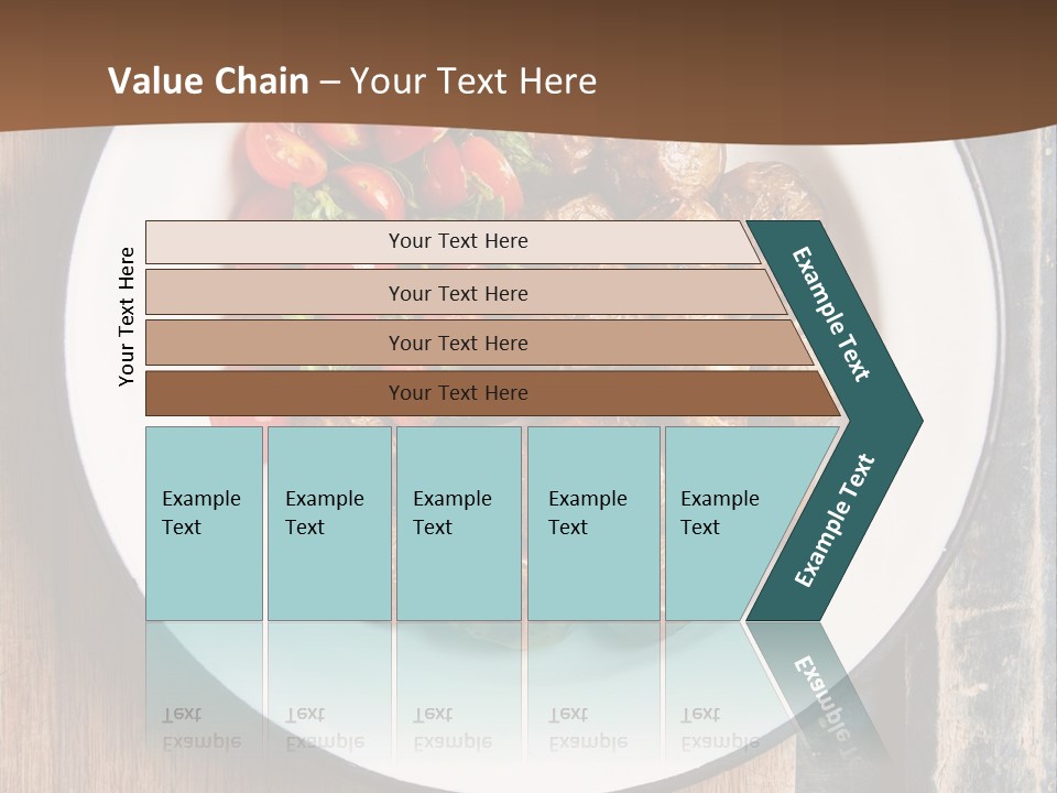 Dinner Boiled Ripe PowerPoint Template