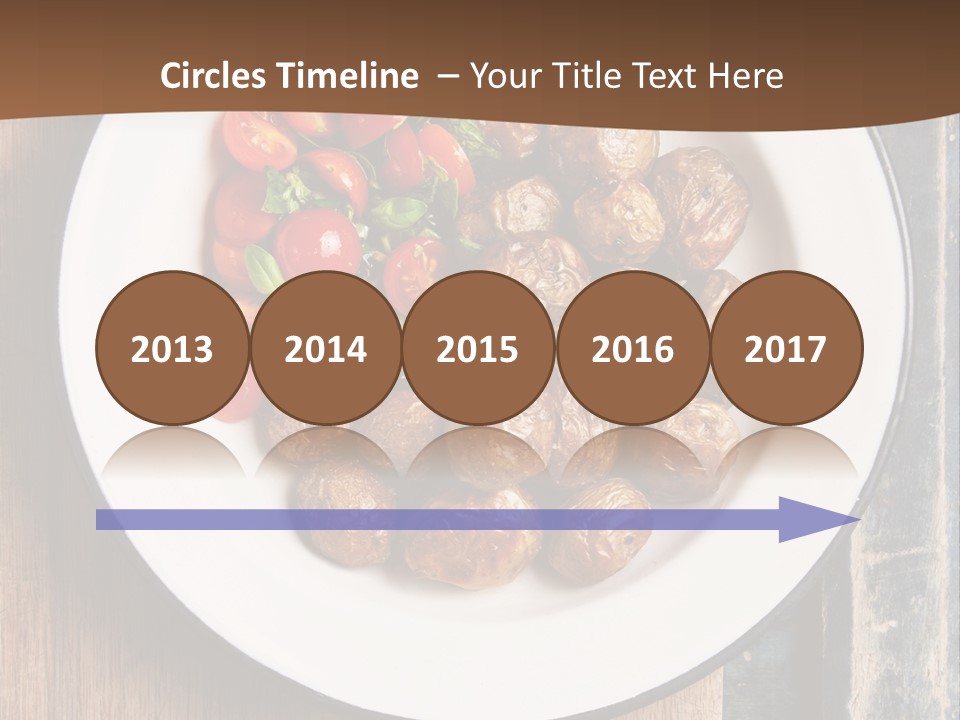 Dinner Boiled Ripe PowerPoint Template