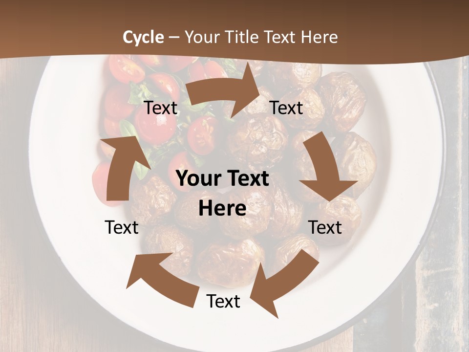 Dinner Boiled Ripe PowerPoint Template