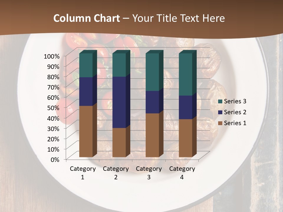 Dinner Boiled Ripe PowerPoint Template