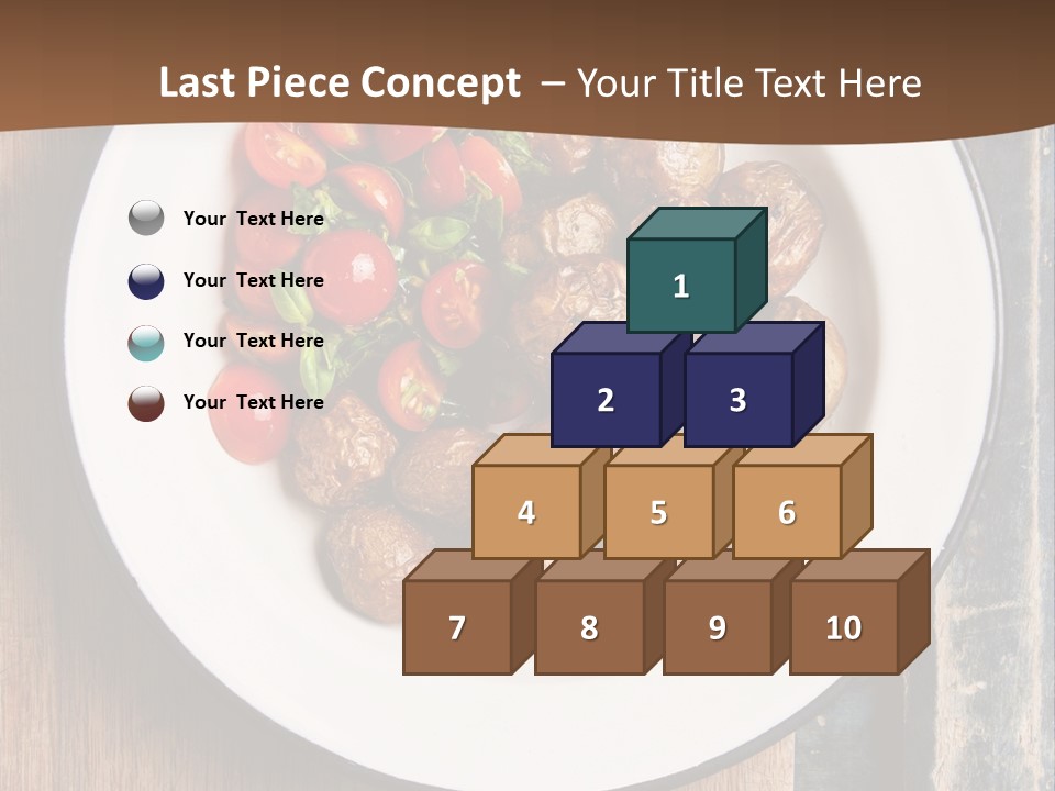 Dinner Boiled Ripe PowerPoint Template