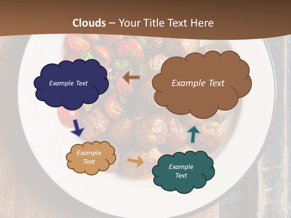 Dinner Boiled Ripe PowerPoint Template