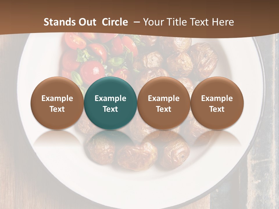 Dinner Boiled Ripe PowerPoint Template