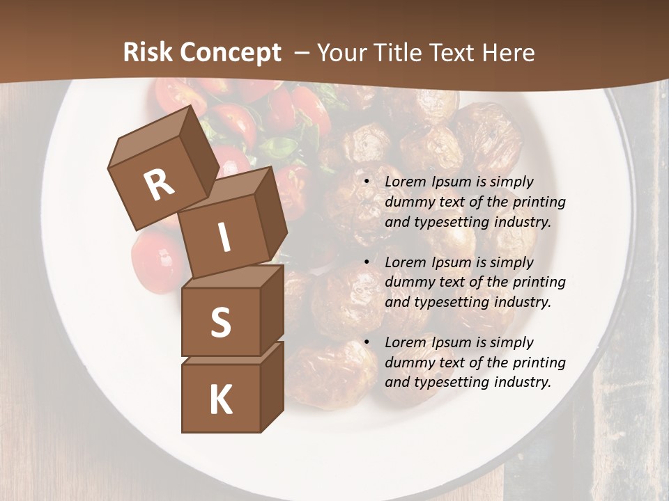 Dinner Boiled Ripe PowerPoint Template