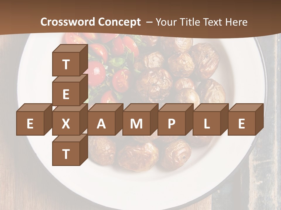 Dinner Boiled Ripe PowerPoint Template