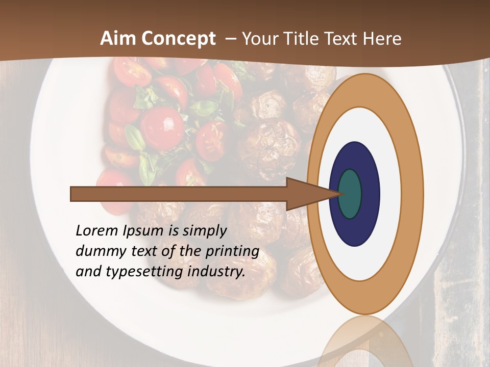 Dinner Boiled Ripe PowerPoint Template