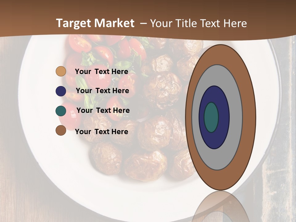 Dinner Boiled Ripe PowerPoint Template