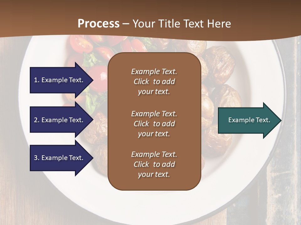 Dinner Boiled Ripe PowerPoint Template