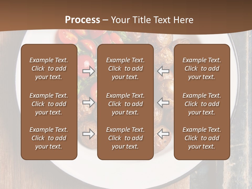 Dinner Boiled Ripe PowerPoint Template