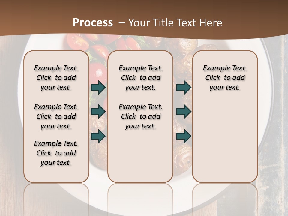 Dinner Boiled Ripe PowerPoint Template