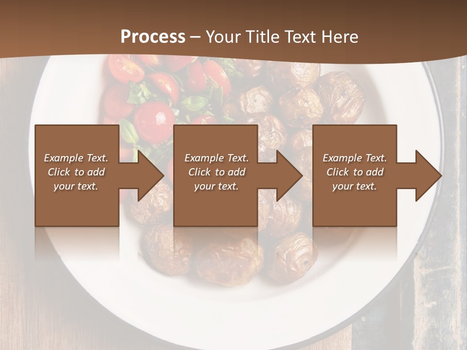 Dinner Boiled Ripe PowerPoint Template
