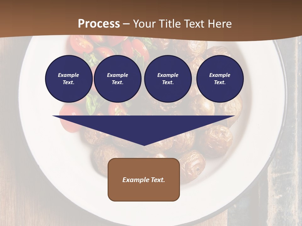 Dinner Boiled Ripe PowerPoint Template