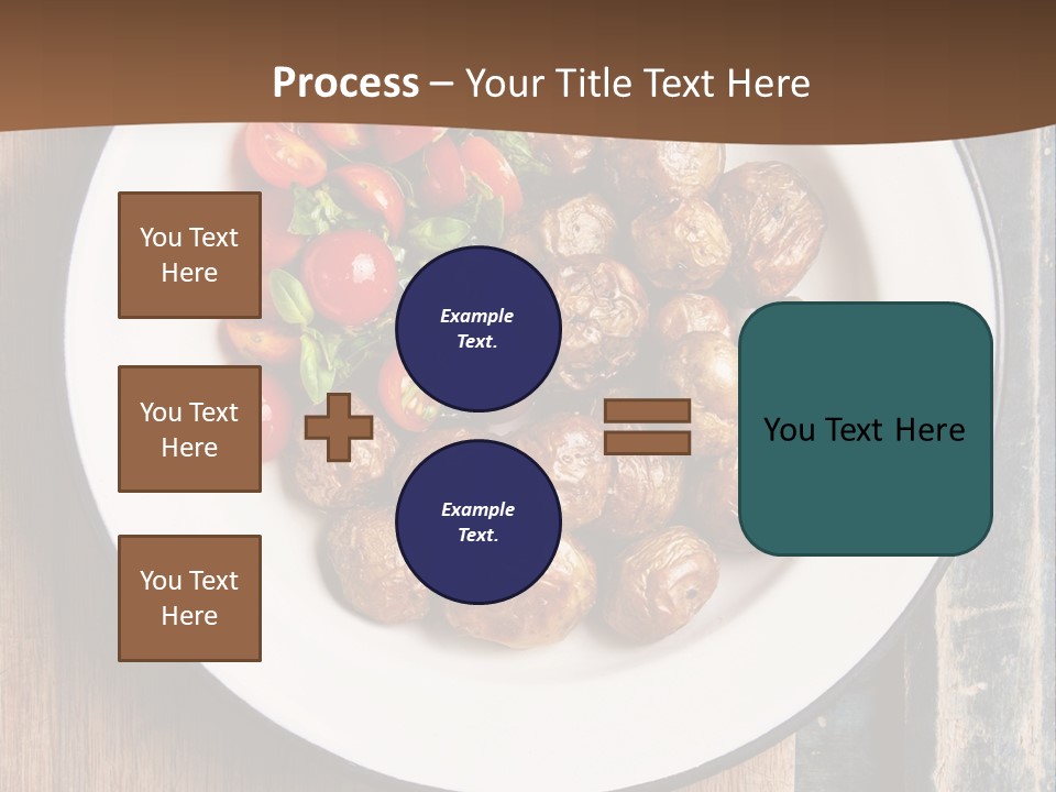 Dinner Boiled Ripe PowerPoint Template