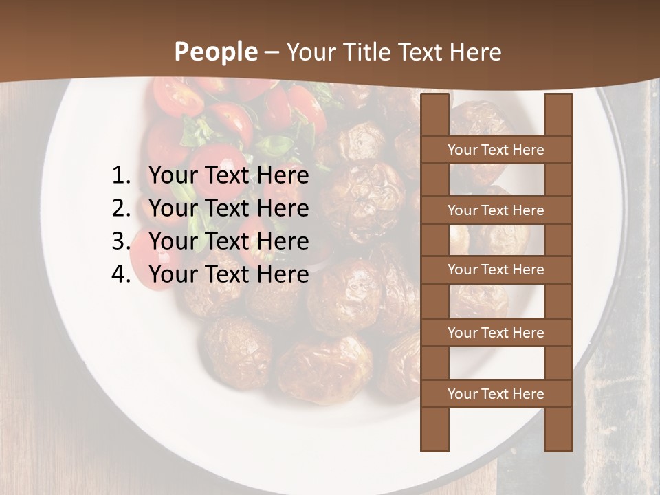 Dinner Boiled Ripe PowerPoint Template