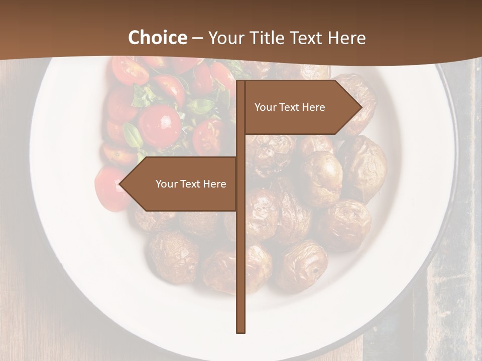 Dinner Boiled Ripe PowerPoint Template