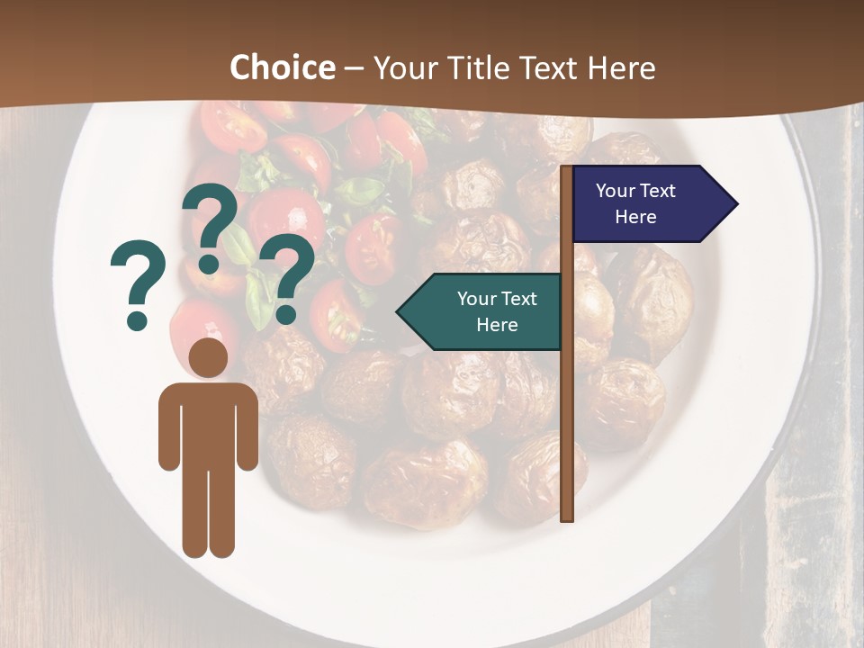 Dinner Boiled Ripe PowerPoint Template