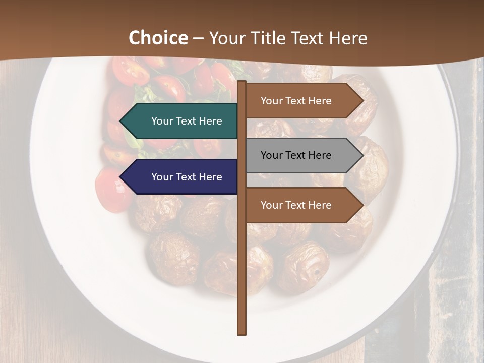 Dinner Boiled Ripe PowerPoint Template