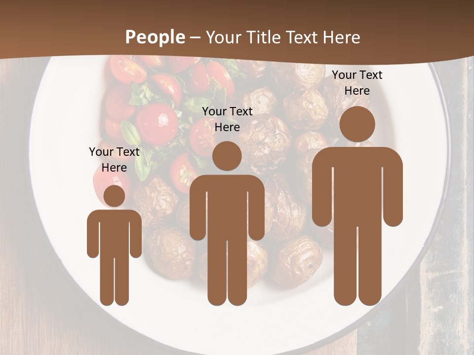 Dinner Boiled Ripe PowerPoint Template