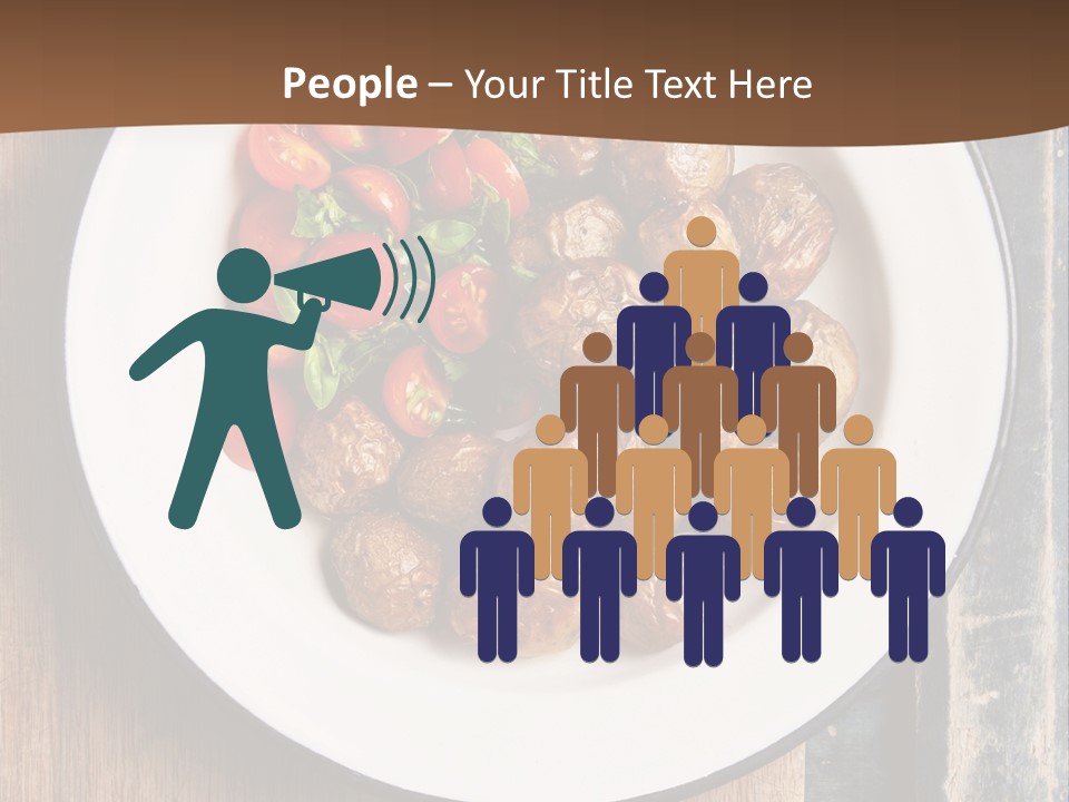 Dinner Boiled Ripe PowerPoint Template