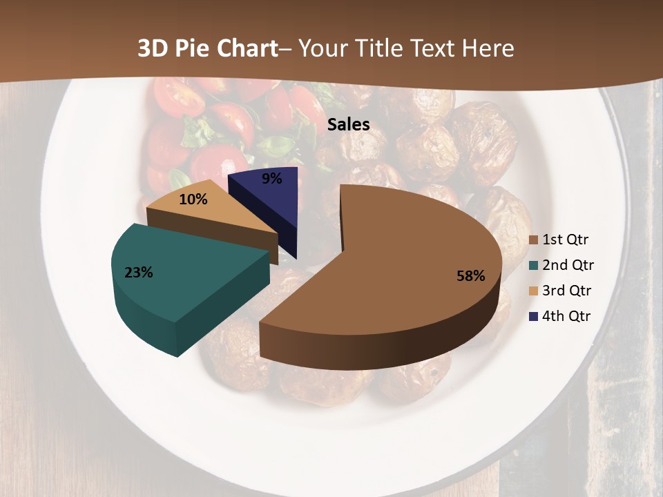 Dinner Boiled Ripe PowerPoint Template