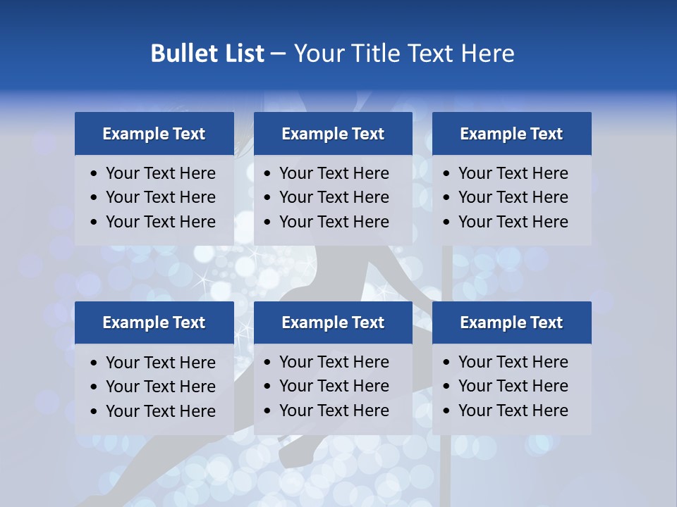 Hair Pole Exercise PowerPoint Template