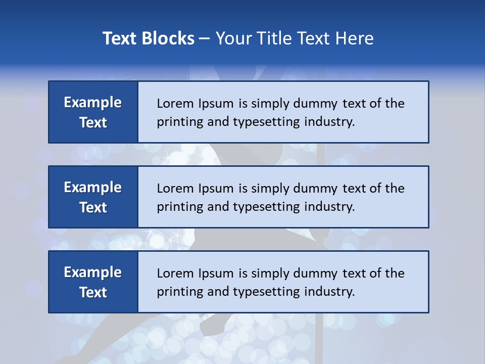 Hair Pole Exercise PowerPoint Template